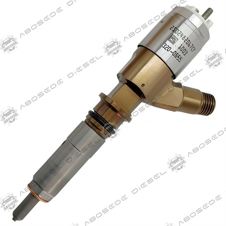 Caterpillar C4.2 ir C6.4 dyzelinis purkštukas 320-0655: didelio tikslumo Common Rail našumas