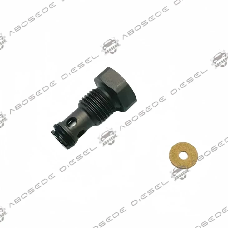 F00N201433 Bosch CP3 perpildymo sumažinimo vožtuvas – tiesioginis originalus skersinis, skirtas Isuzu / Mitsubishi siurblio galvutėms